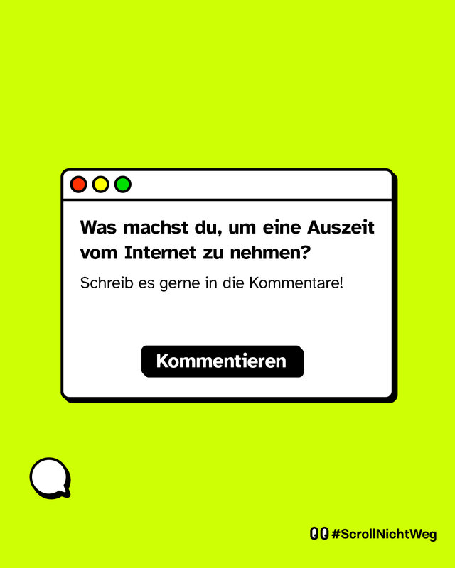 Was machst du, um eine Auszeit vom Internet zu nehmen? Schreib es gerne in die Kommentare!