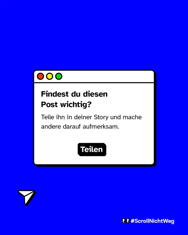 Findest du diesen Post wichtig? Teile ihn in deiner Story.