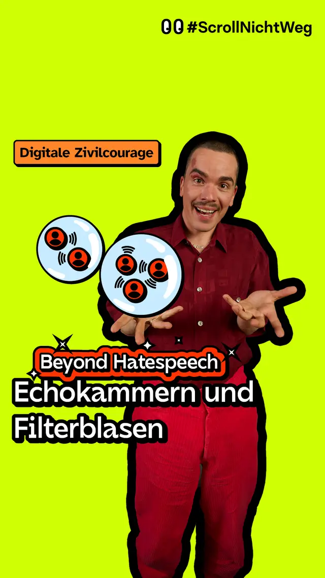 Video: Beyond Hatespeech: Echokammern und Filterblasen