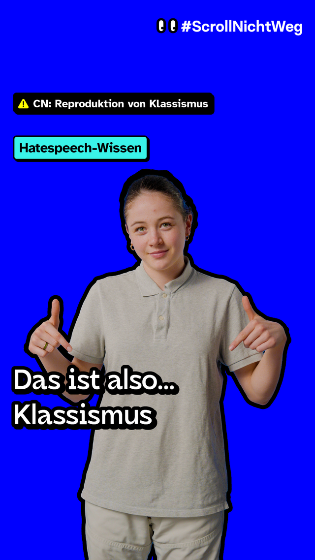 Video: Das ist Also Klassismus.
