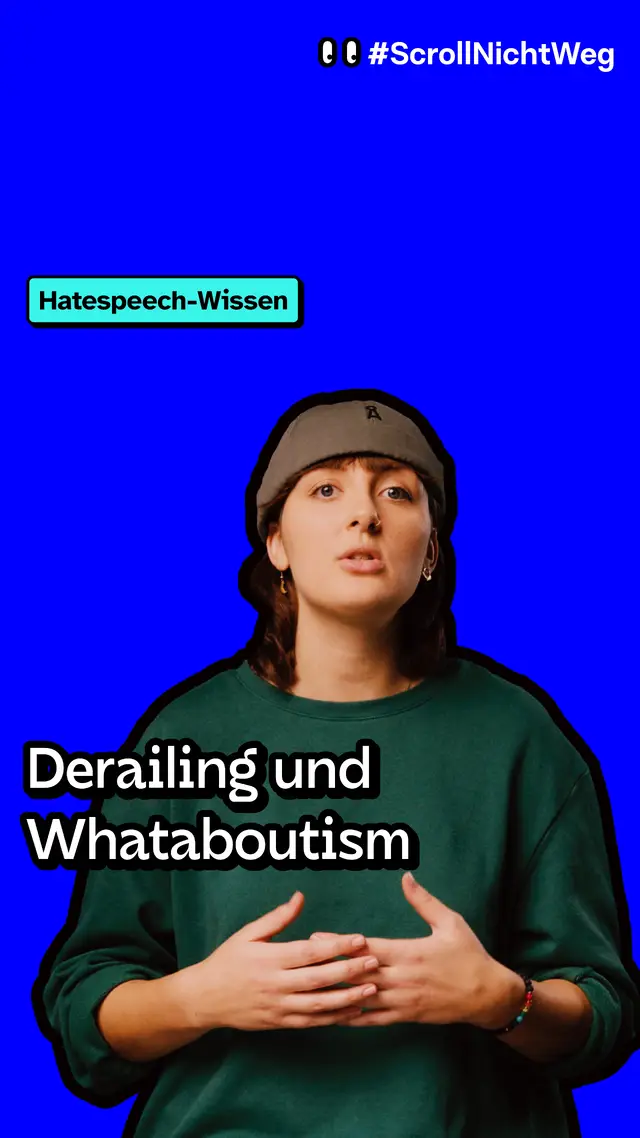 Video: Derailing und Whataboutism