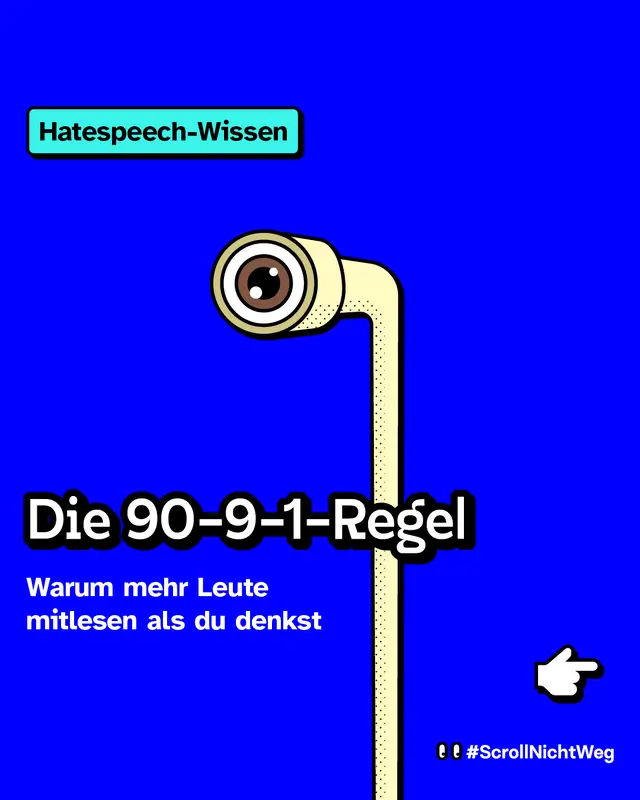 Die 90-9-1-Regel oder: Warum mehr Leute mitlesen als du denkst
