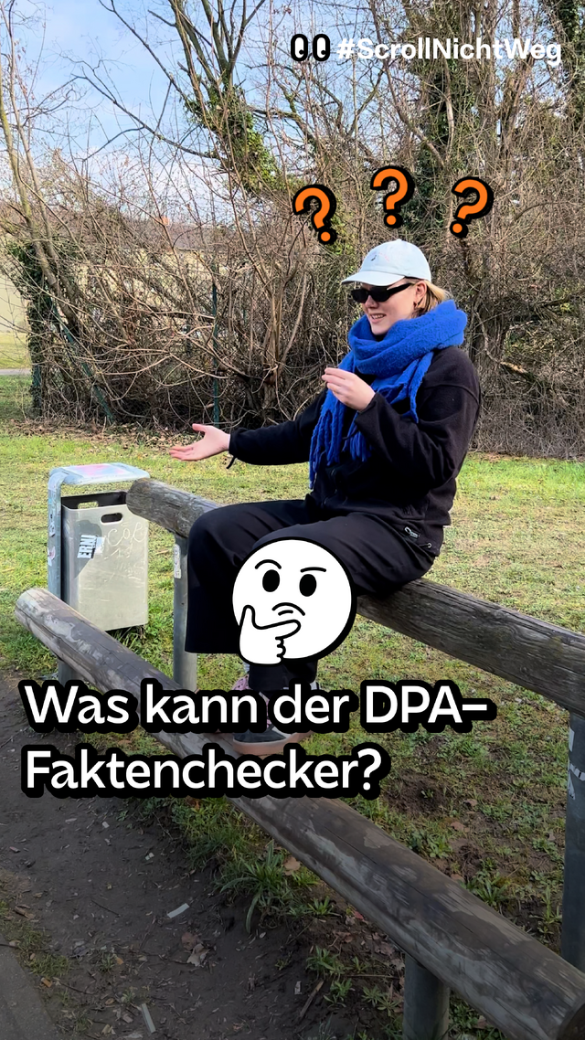 Video: Experiment. Was kann der DPA-Faktenchecker?