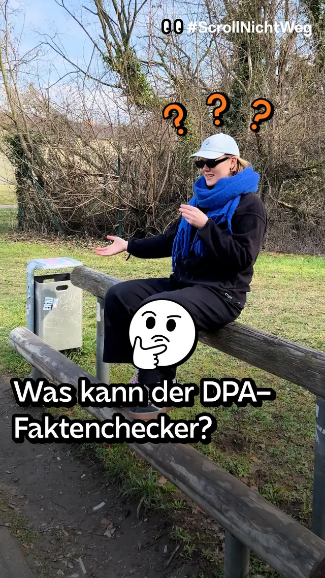 Video: Experiment. Was kann der DPA-Faktenchecker?
