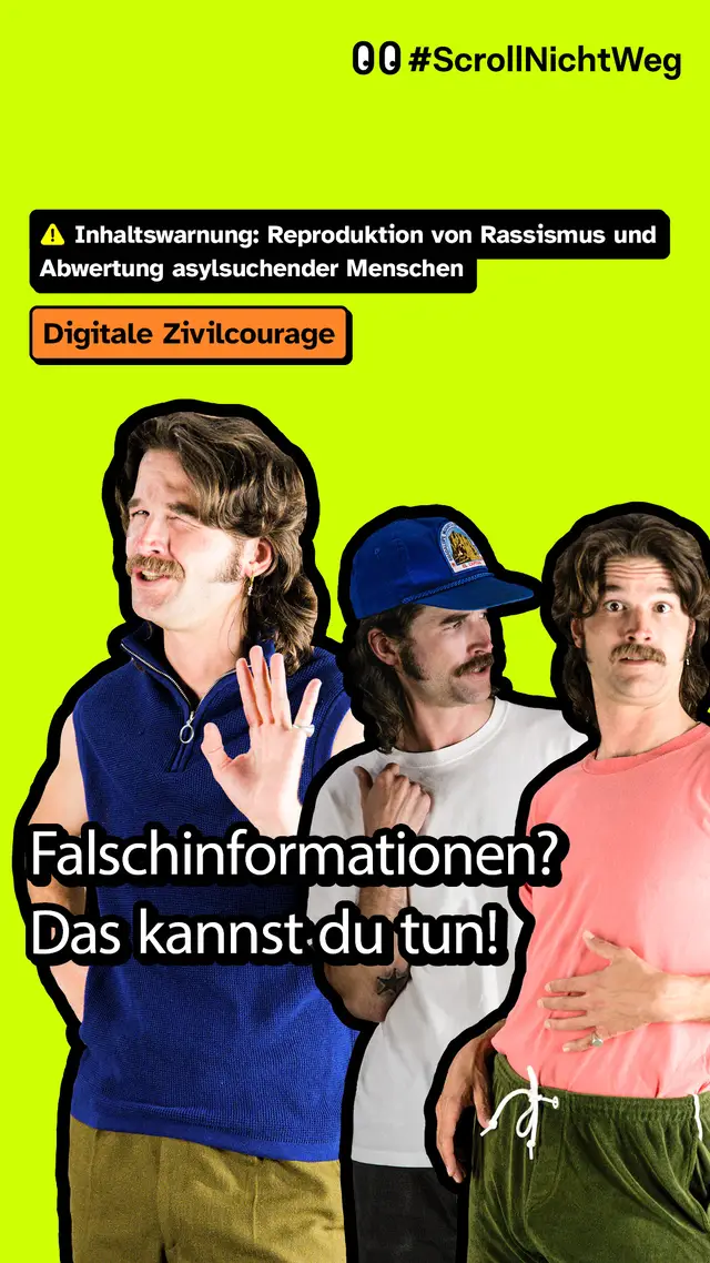 Sketch: Falschinformationen