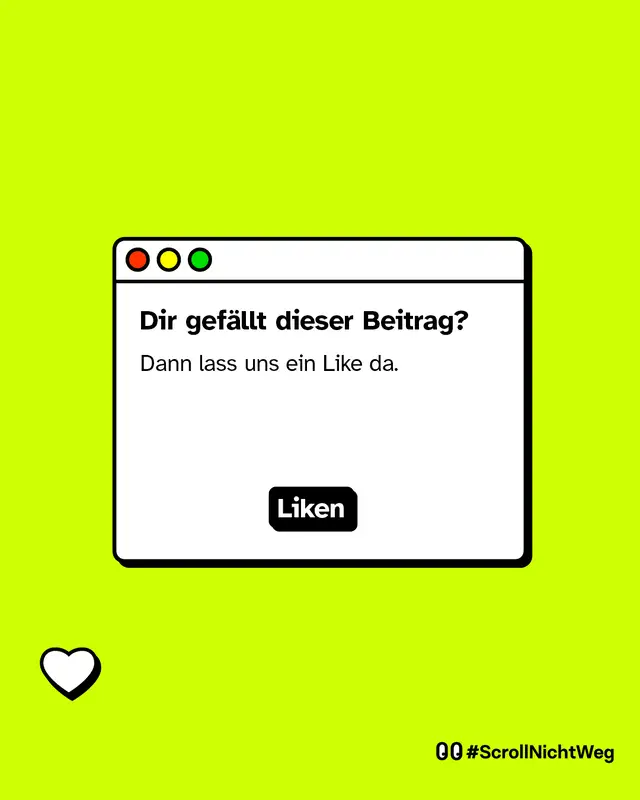 Dir gef&auml;llt dieser Beitrag? Dann lass uns einen Like da.