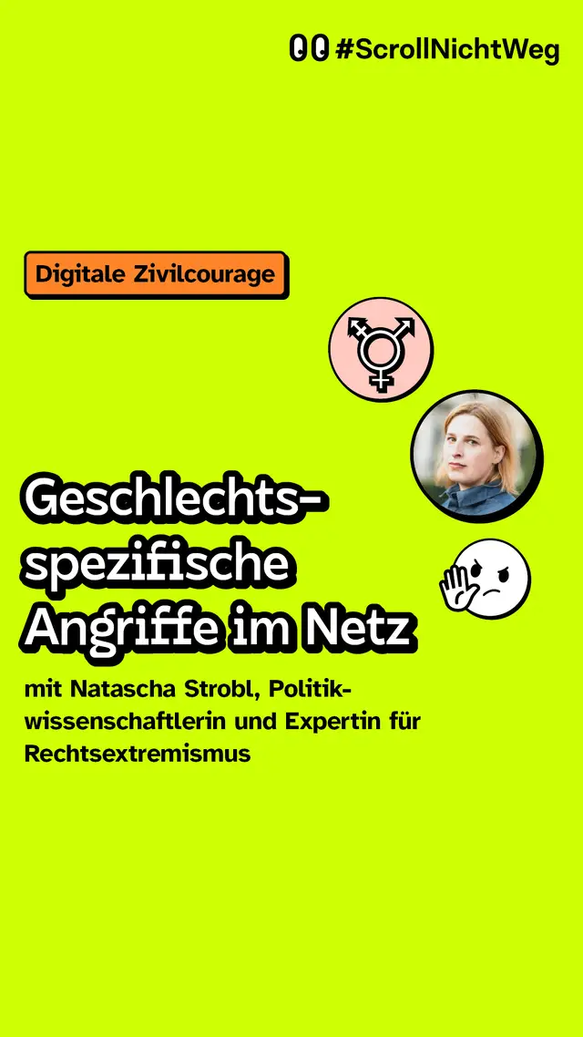 Video: Interview Natascha Strobl mit dem Titel: Gewalt Gegen Frauen.