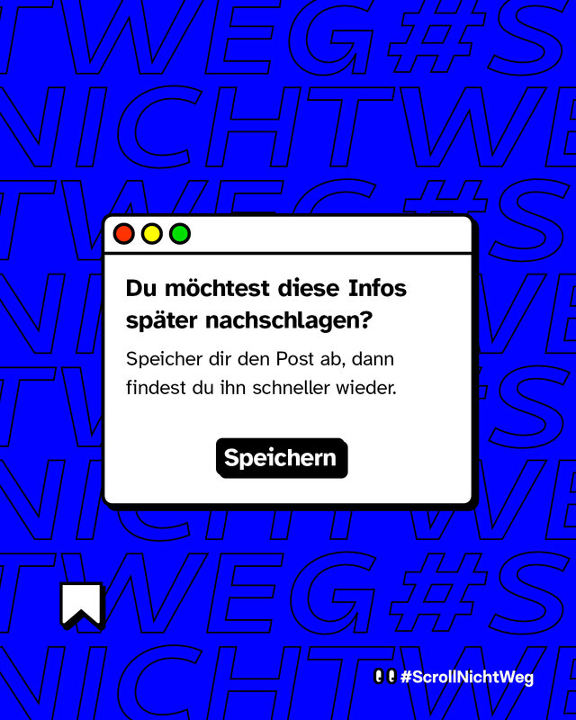 Speicher dir diesen Post ab, wenn du möchtest.
