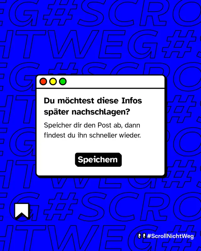 Du möchtest diese Infos später nachschlagen? Speicher dir den Post ab, dann findest du ihn schnell wieder.