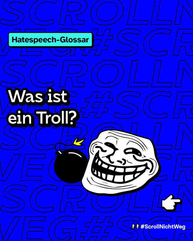 Hatespeech-Glossar: Was ist ein Troll?