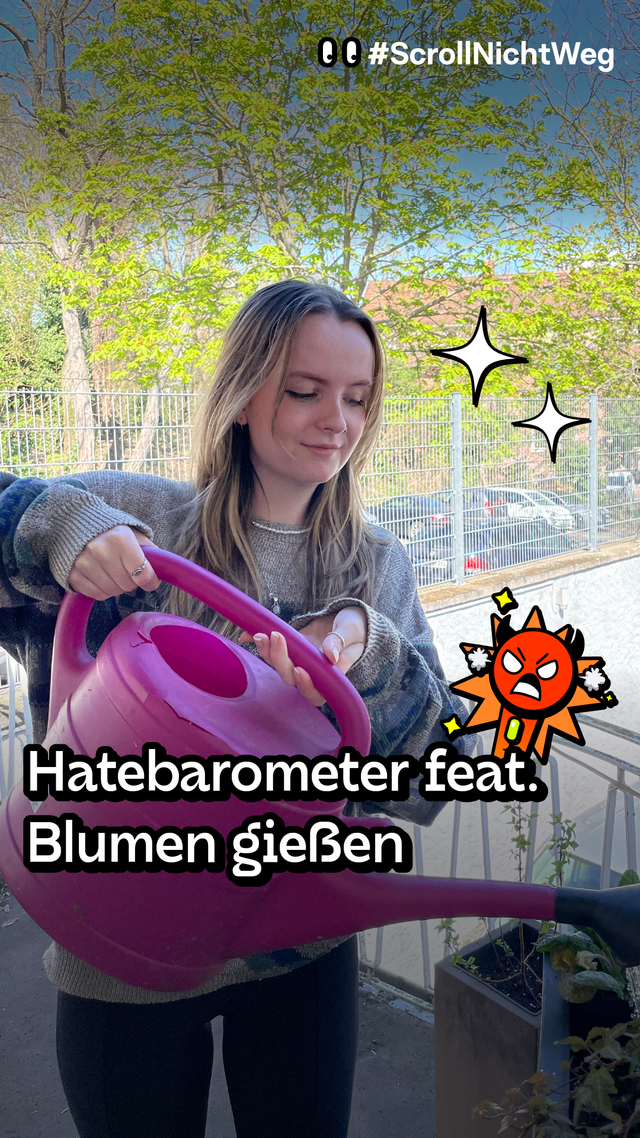 Video: Hatebarometer feat. Blumen gießen