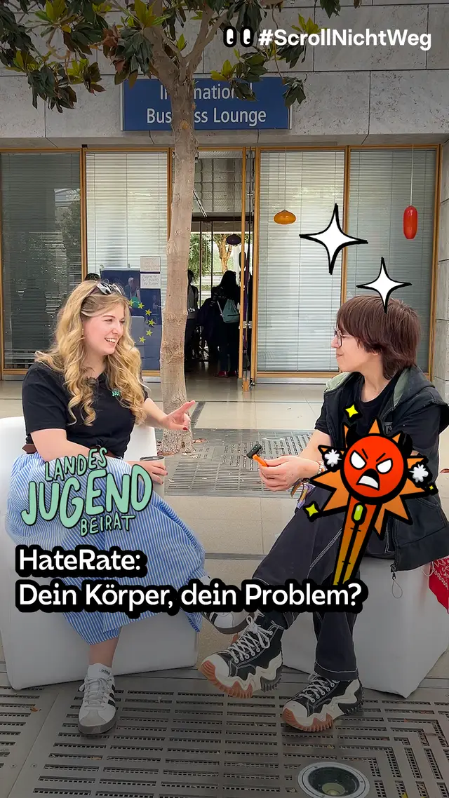 Video: HateRate mit Landesjugendbeirat: Dein K&ouml;rper, dein Problem?