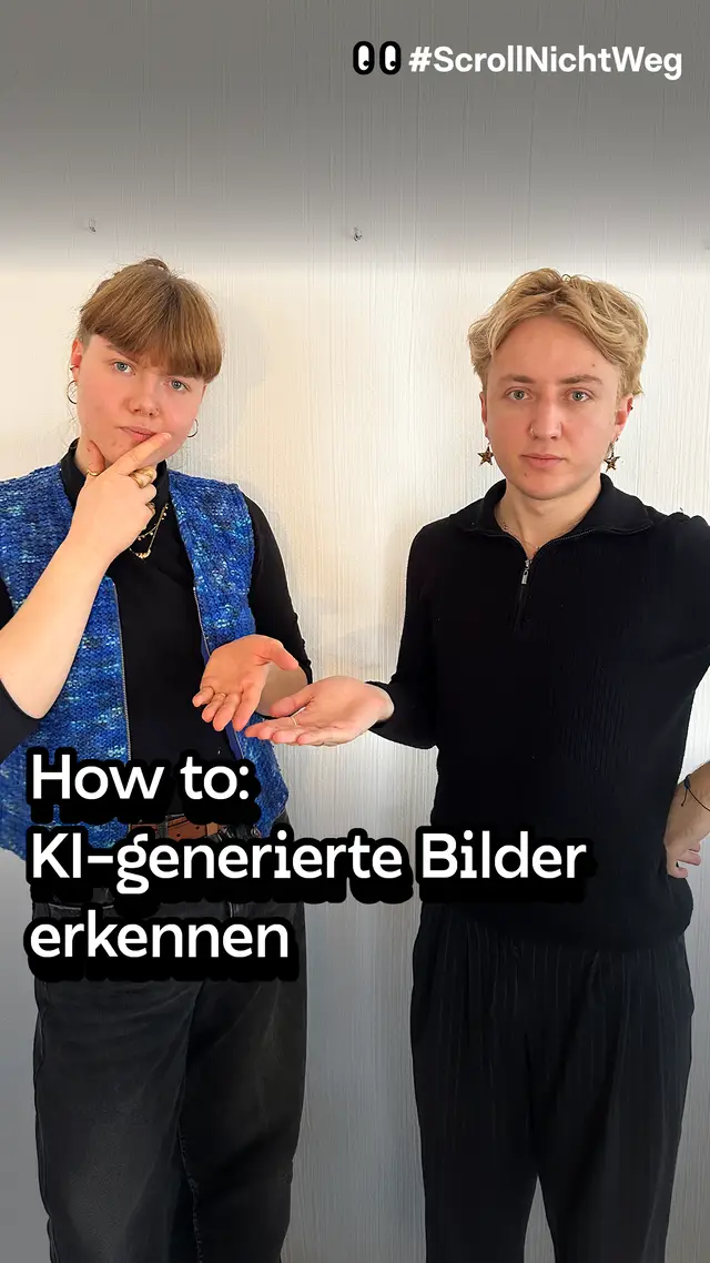 Video: How To: KI generierte Bilder erkennen