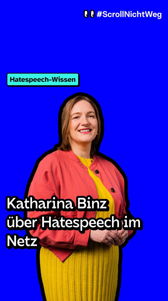 Video: Katharina Binz über Hatespeech im Netz