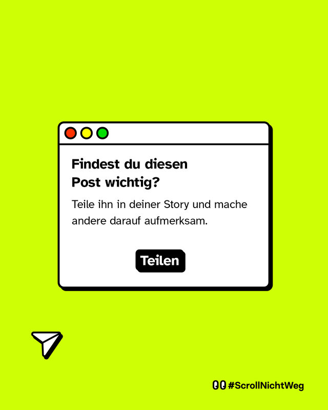 Findest du diesen Post wichtig? Speicher ihn dir ab.