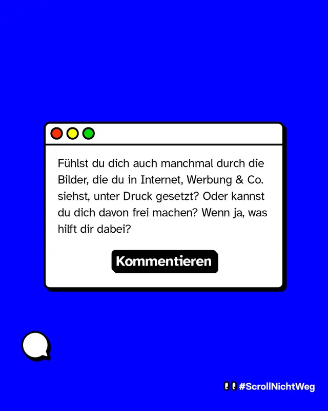 F&uuml;hlst du dich manchmal auch durch die Bilder im Internet unter Druck gesetzt? Oder kannst du dich davon frei machen? Wenn ja, was hilft dir dabei?