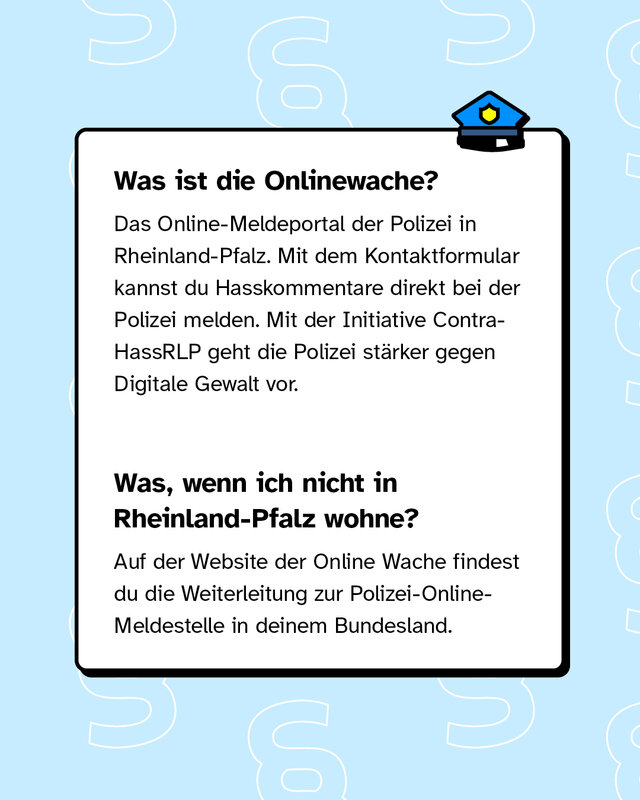 Was ist die Onlinewache? Das Online-Meldeportal der Polizei in Rheinland-Pfalz.