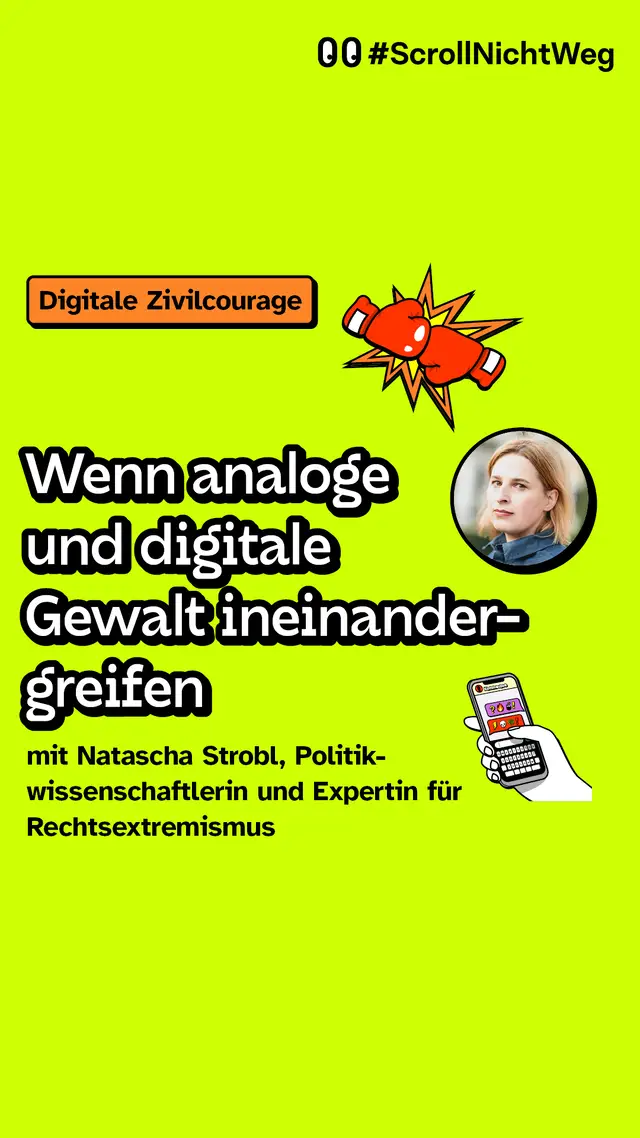 Video : Interview mit NataschaStrobl / Offline Zu Digital