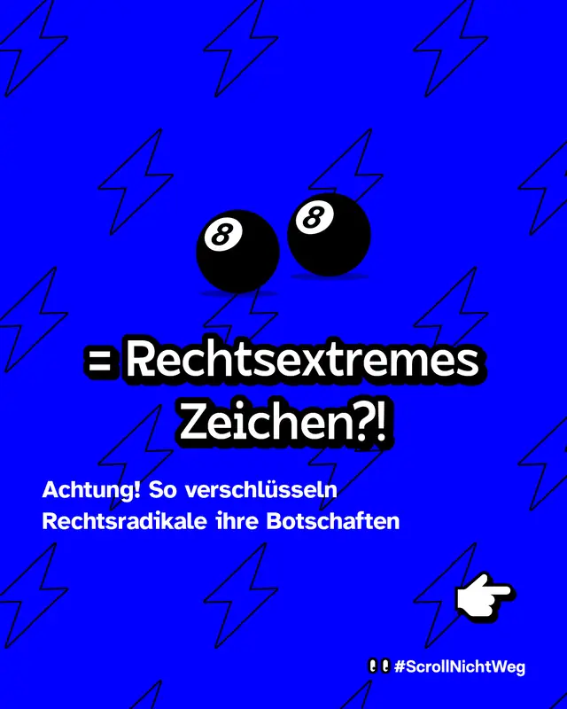 2 Billardkugeln = Rechtsextremes Zeichen?! Achtung! So verschl&uuml;sseln Rechtsradikale ihre Botschaften