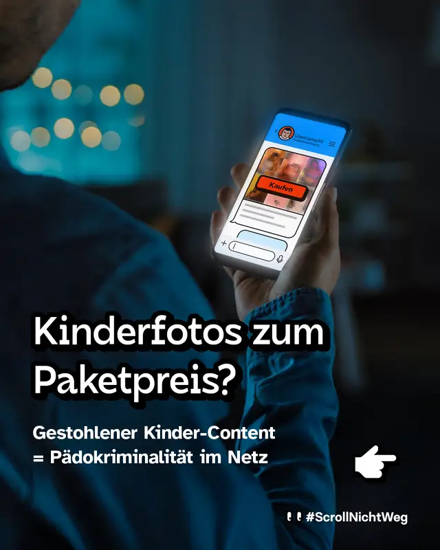 Kinderfotos zum Paketpreis? Gestohlener Kinder-Content = P&auml;dokriminalit&auml;t im Netz