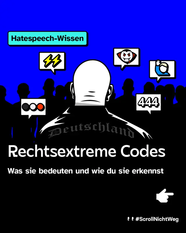 Rechtsextreme Codes &ndash; Was sie bedeuten und wie du sie erkennst