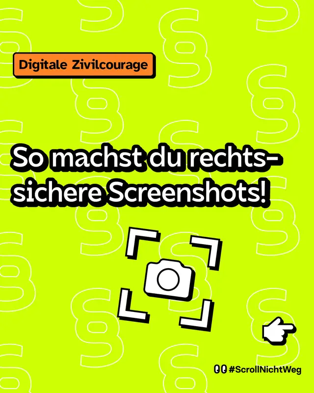 So machst du rechtssichere Screenshots