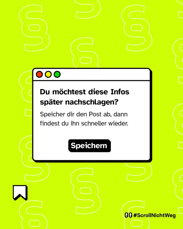 Du m&ouml;chtest diese Infos sp&auml;ter nachschlagen? Dann speichere dir diesen Beitrag ab.