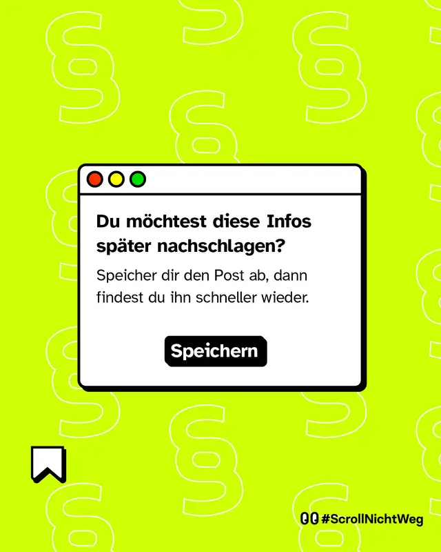 Du m&ouml;chtest diese Infos sp&auml;ter nachschlagen? Dann speichere dir diesen Beitrag ab.