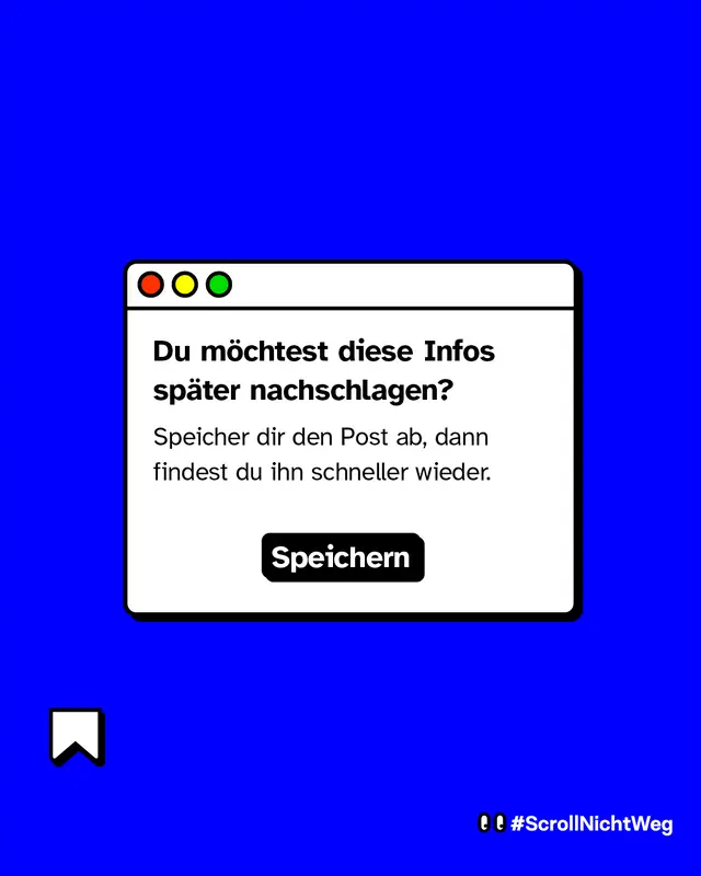 Du möchtest diese Infos später nachschlagen? Speicher dir diesen Post ab.