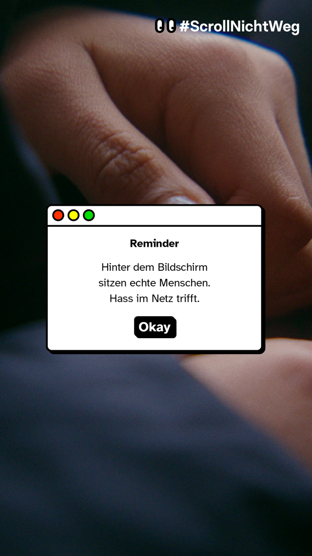 Video: Reminder. Hass im Netz trifft.