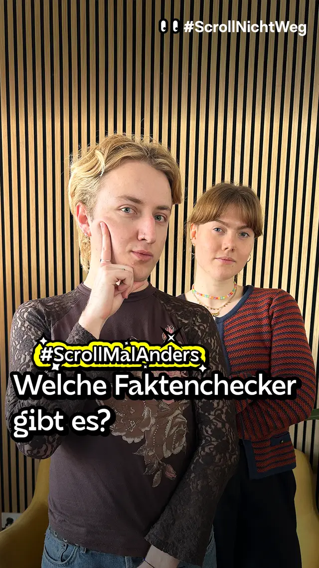 Video: #ScrollMalAnders / Welche Faktenchecker gibt es?