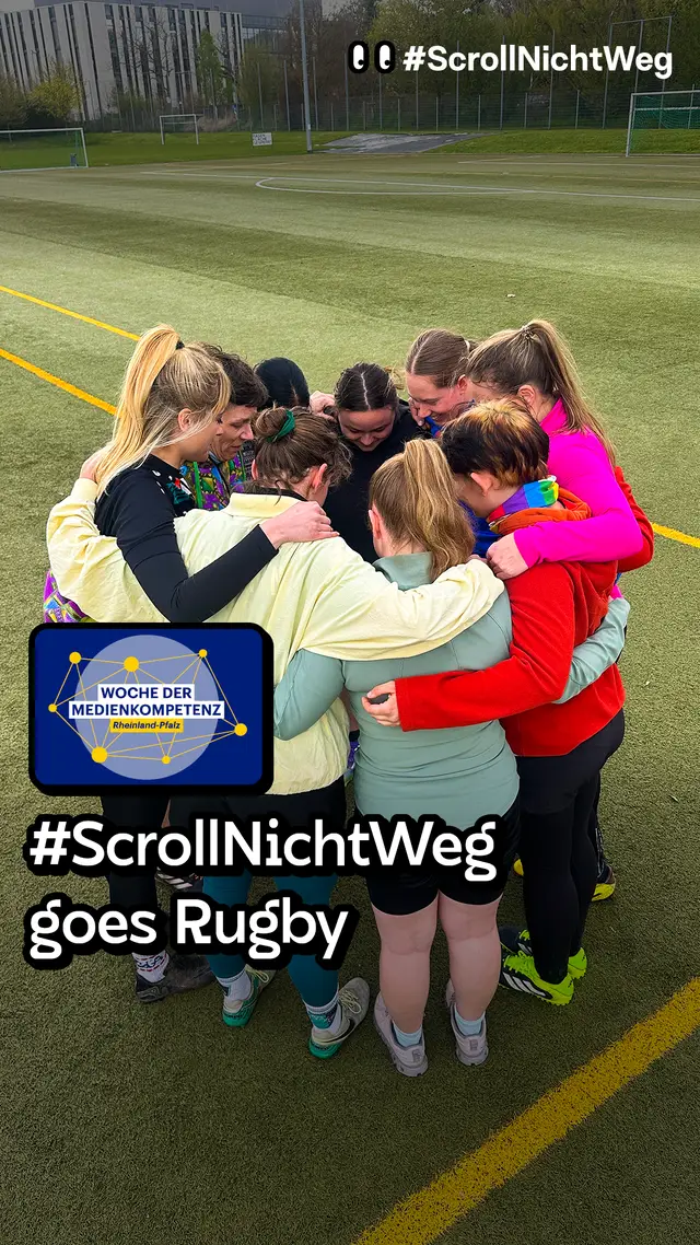 Video: #ScrollNichtWeg goes Rugby