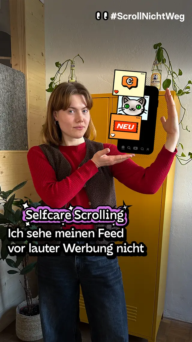 Video: Selfcare Scrolling / Ich sehe meinen Feed vor lauter Werbung nicht