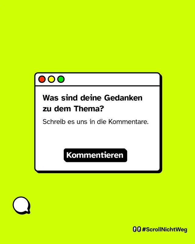 Was sind deine Gedanken zu dem Thema? Schreib es in die Kommentare.