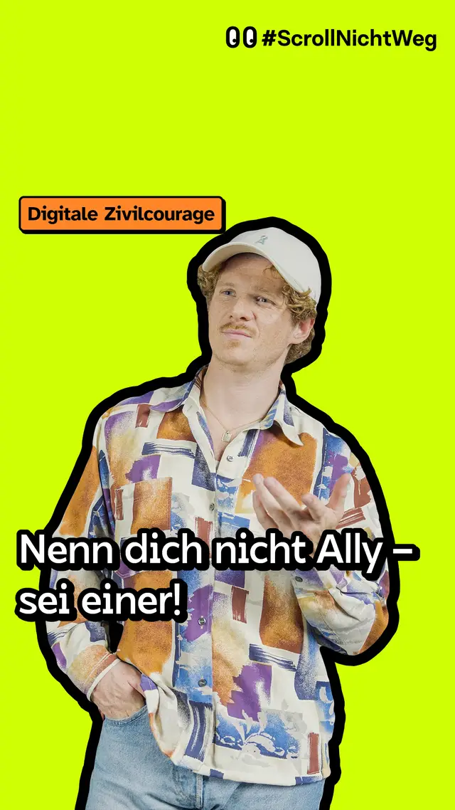 Sketch: Nenn dich nicht Ally - Sei einer!