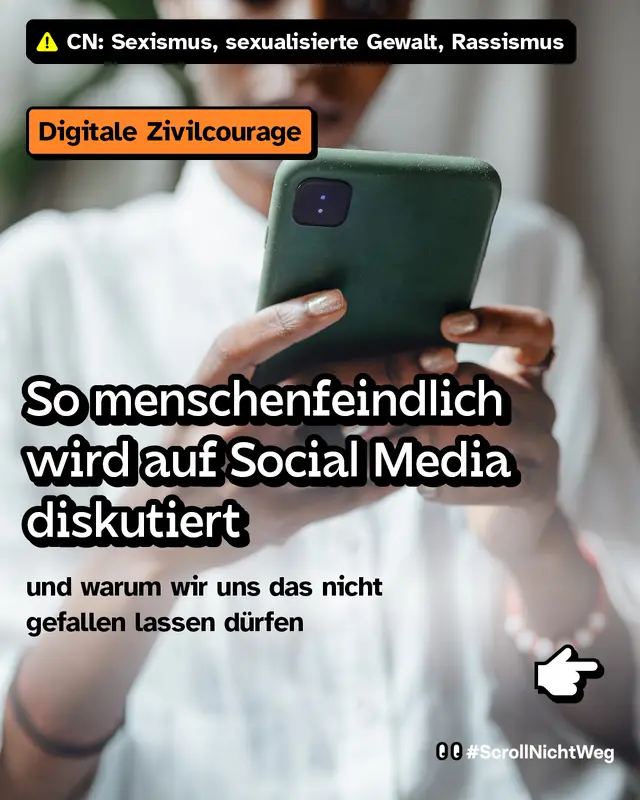 So menschenfeindlich wird auf Social Media diskutiert und warum wir uns das nicht gefallen lassen d&uuml;rfen.