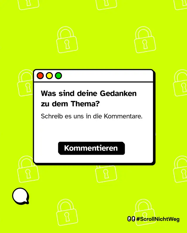 Was sind deine Gedanken zu dem Thema? Schreib es in die Kommentare!