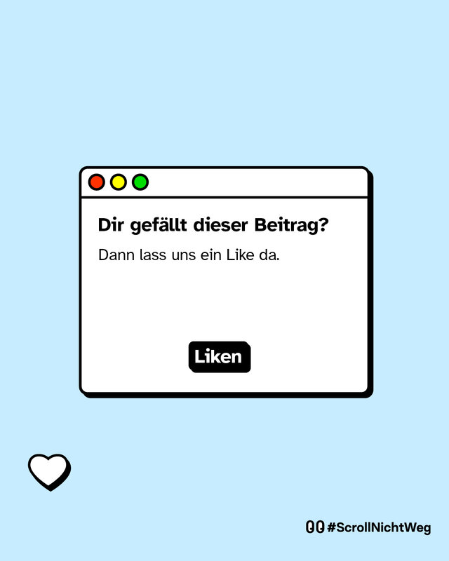 Dir gefällt dieser Beitrag? Dann lass uns einen Like da.