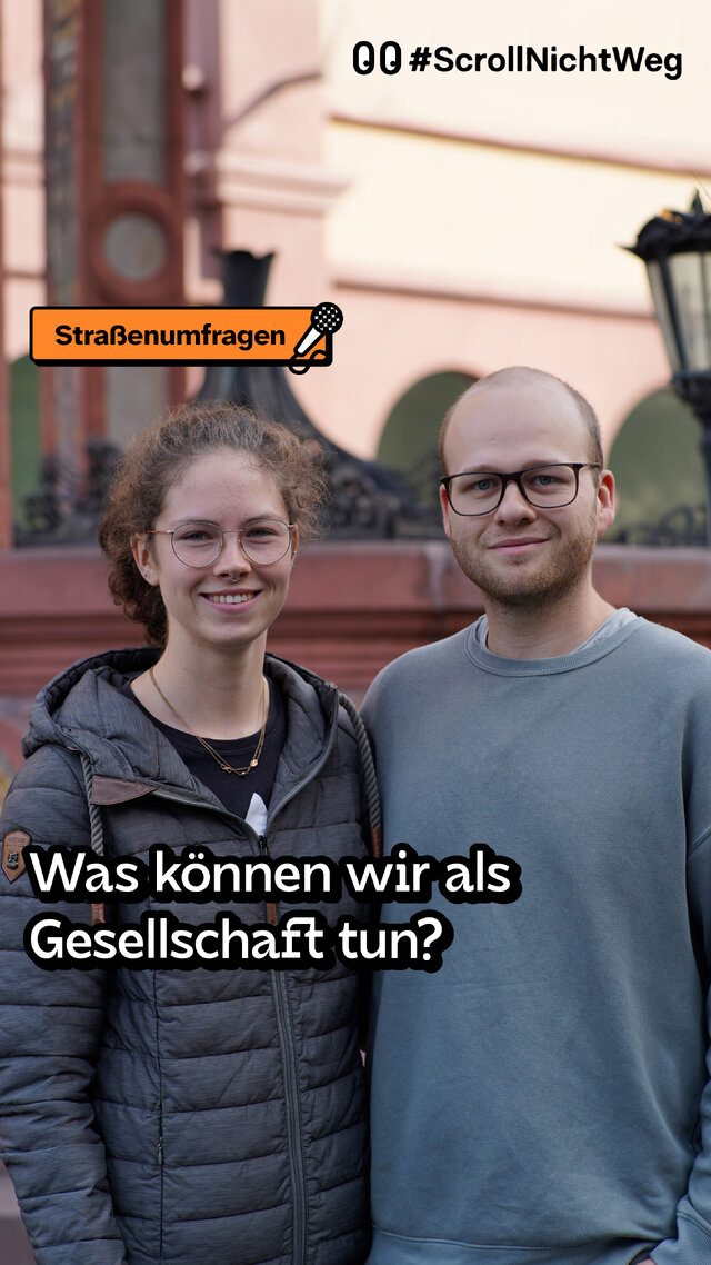 Video: Straßenumfrage | Was können wir als Gesellschaft tun? Teil 2