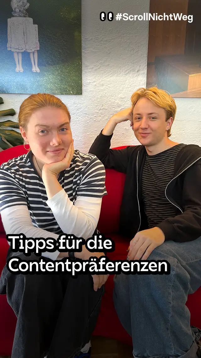 Video: Tipps f&uuml;r die Contentpräferenzen