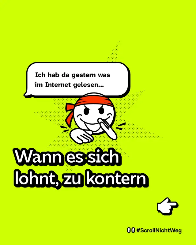 Wann es sich lohnt, zu kontern &bdquo;Ich hab da gestern was im Internet gelesen...&ldquo;