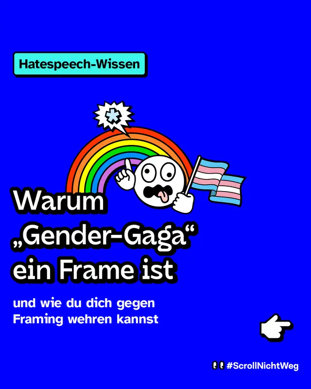 Warum Gender-Gaga ein sogenannter Frame ist und wie du dich gegen Framing wehren kannst.