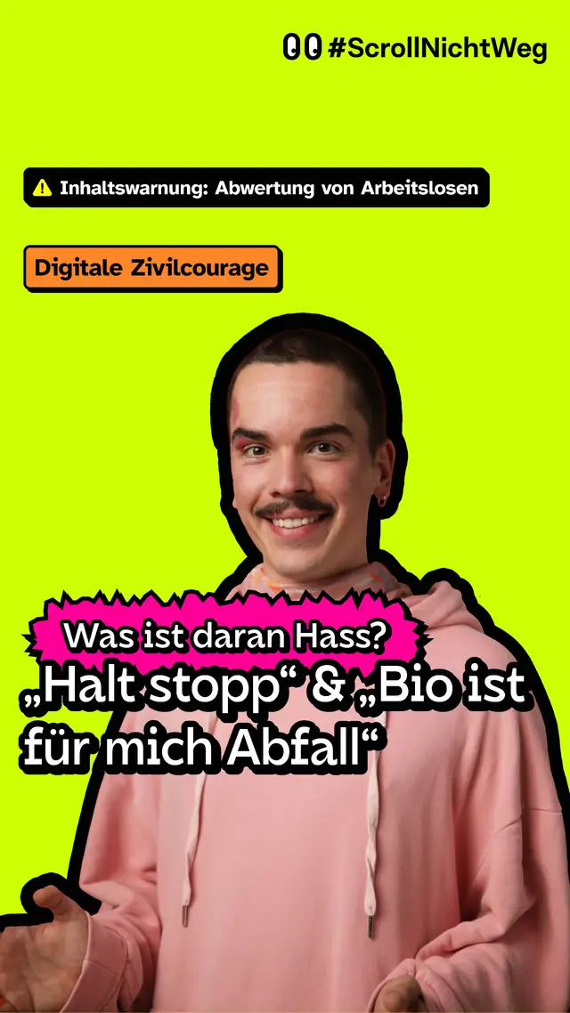 Video: Was Ist Daran Hass? Abwertung Von Arbeitslosen