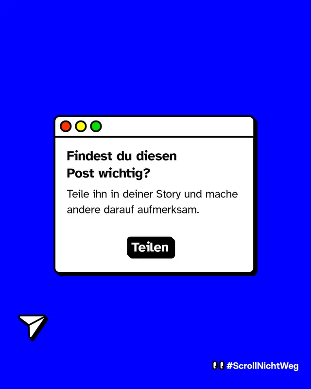 Findest du diesen Post wichtig? Teile ihn in deiner Story.