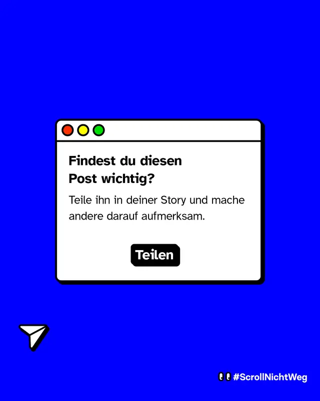 Findest du diesen Post wichtig? Teile ihn in deiner Story.