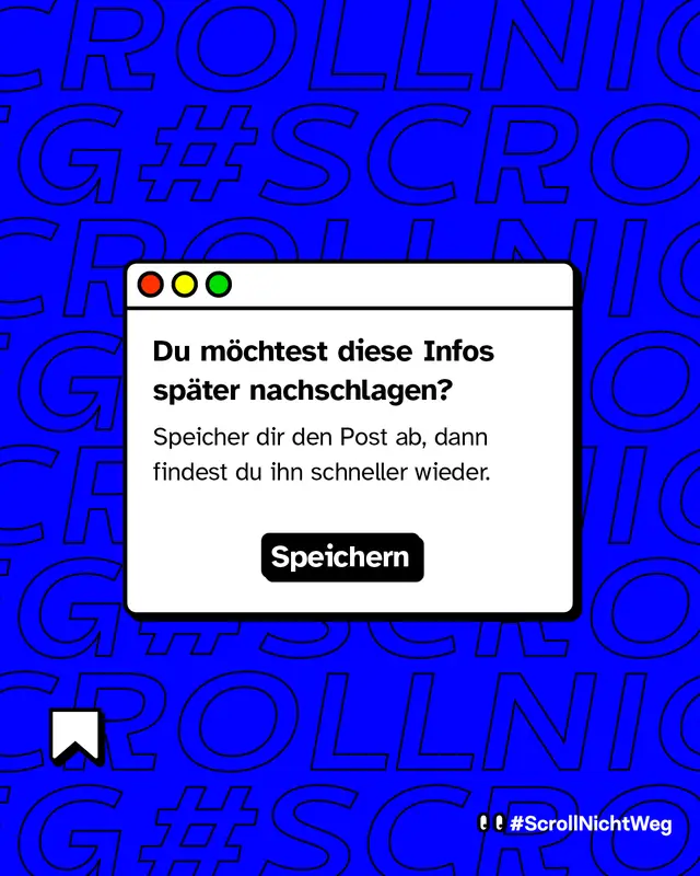 Du m&ouml;chtest diese Infos sp&auml;ter nachschlagen? Dann speichere dir diesen Post ab.
