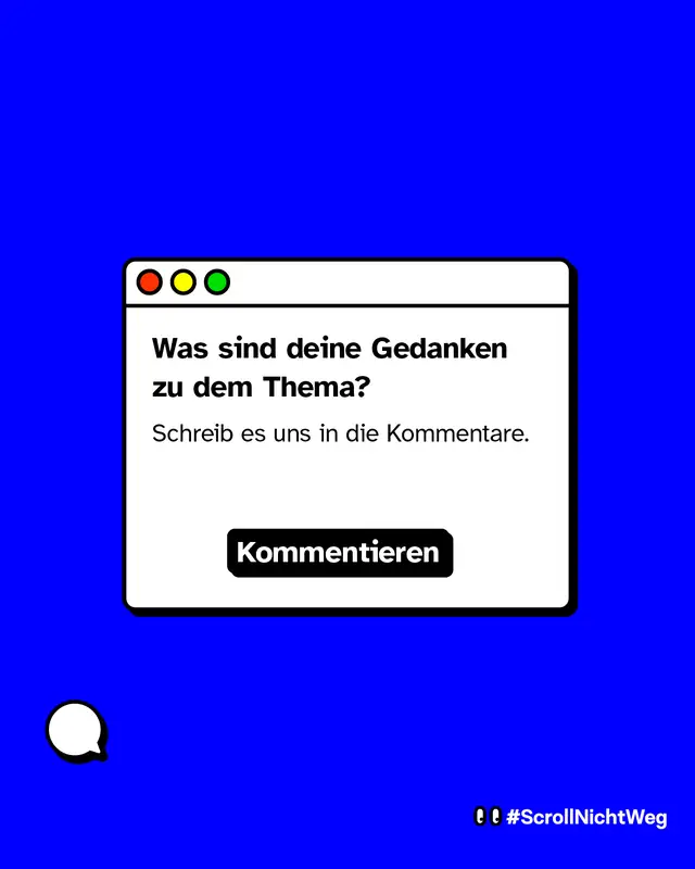 Was sind deine Gedanken zu dem Thema? Schreib es uns in die Kommentare!