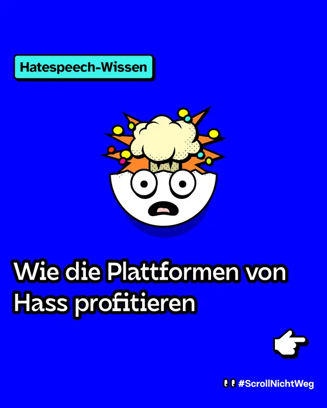 Wie die Plattformen von Hatespeech profitieren.