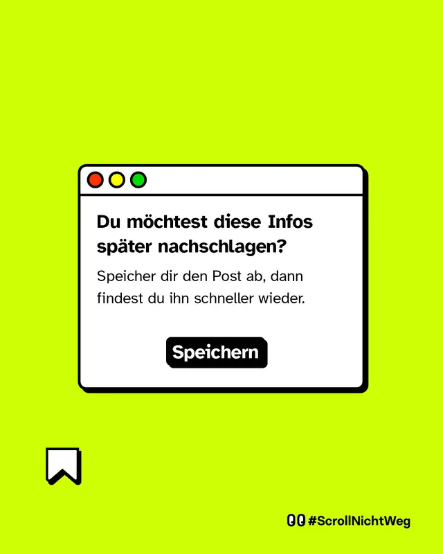 Speicher dir diesen Post ab, wenn er dir gef&auml;llt.