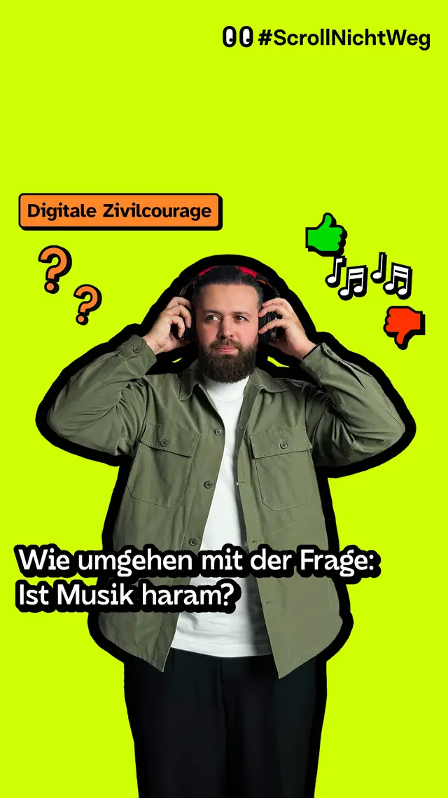 Video Wie umgehen mit der Frage: Ist Musik haram?